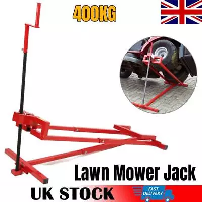 Lawn Ride On Mower Lifter Telescopic Jack For Garden Tractor Max 400kg Durable • £63.99