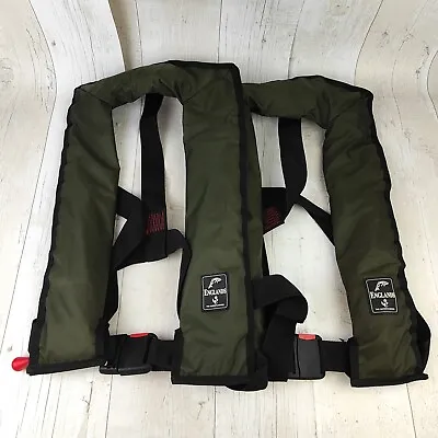 England's Survivor Lifejacket 150N Green X2 • £19.99