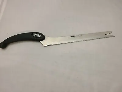 Miracle Blade III Slicer Stainless Steel Serrated Blade Fork Tip Knife 9  SHARP! • $9.99