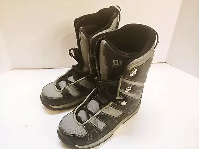 Morrow Slick Kid's Black/Gray Snowboard Boots Winter US 5 Eur 36.5  • $44.95