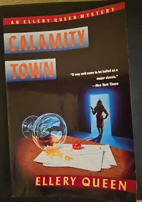Ellery Queen: Calamity Town- 1992 Edition- PB Good • $3.80