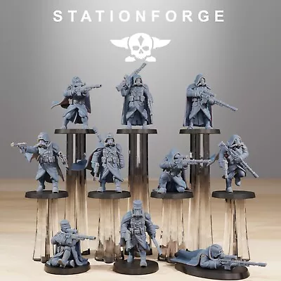 Grim Guard Marksman - StationForge - Wargaming Kit - X10 Models • $38