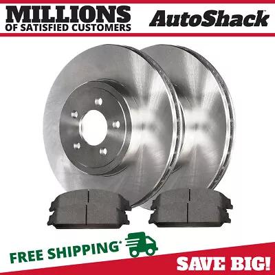 $72.61 • Buy Front Brake Rotors & Pads For Chrysler 300 Dodge Charger Magnum 2014 Challenger