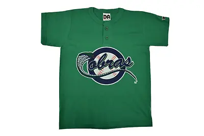 Kissimmee Cobras Youth Boys Minor League Baseball Henley Shirt New M L • $5.99