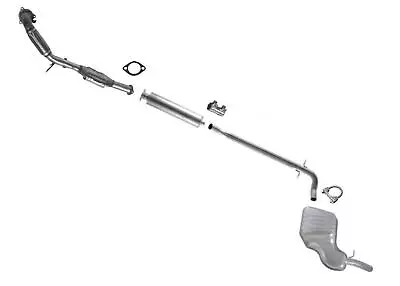 Muffler Exhaust System & Converter Fits 2003-2004 Volvo V70 AWD 2.5L Turbo • $1056