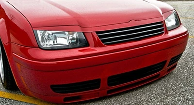$75.95 • Buy VW Jetta MK4 4 Grill+Spoiler Cover Euro Upper Hood Headlight-Trim Eyelid Eyebrow