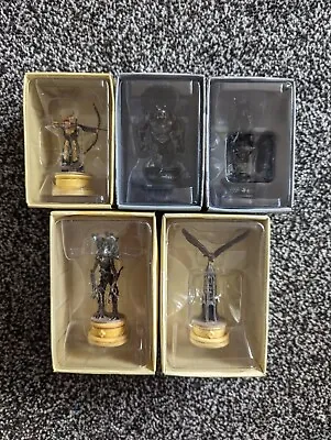 £12 • Buy EAGLEMOSS - Lord Of The Rings Chess Collection Set Of 5 Figures (As Pictured)