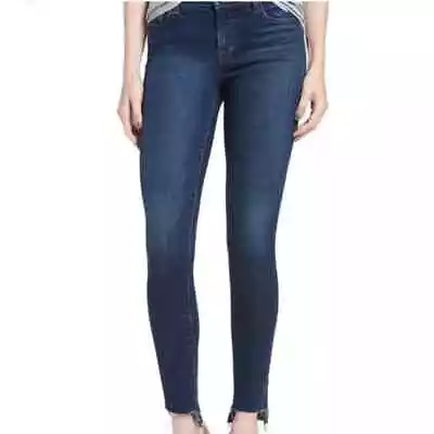 J Brand Skinny Raw Step Hem Mid Rise Ankle Jeans Size 29 • $31.49