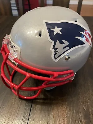 $40 • Buy New England Patriots Full Size Schutt Football Helmet Display Only
