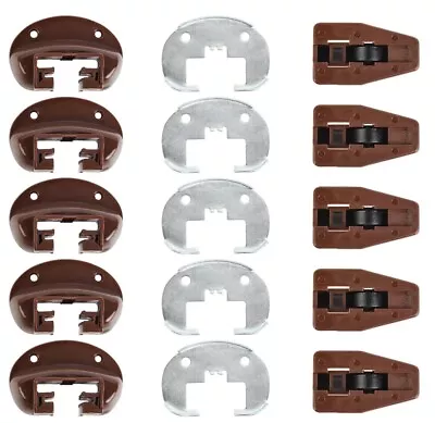 Kenlin Rite Trak II Replacement Drawer Guides With Metal Backing Plates (5 Sets) • $14.95