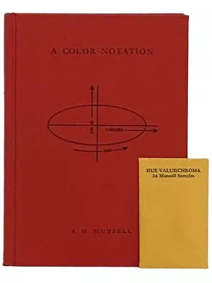 A Color Notation: An Illustrated System Defining All Colors And Their Relation.. • $30