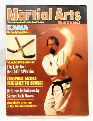 Vintage Martial Arts Illustrated Magazine May 1972 Defense Techniques Kama Blade • $15.99