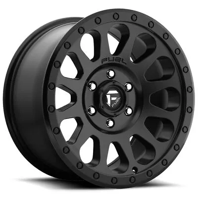 18x9 Matte Black Wheels Fuel D579 Vector 5x5/5x127 20 (Set Of 4)  78.1 • $1412