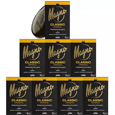 Soap 3.5 Oz La Toja Magno Classic Black 8 Pack • $25.13