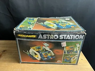 NEW IN DAMAGED BOX Vintage RARE 1976 Mego Micronauts Astro Station COMPLETE NIB • $391