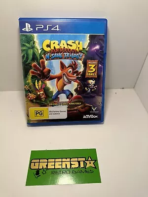 Crash Bandicoot N Sane Insane Trilogy PS4 🇦🇺 Seller Free And Fast Postage • $24.99