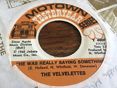 Velvelettes ~ Really Saying Something Motown Yesteryear • $11.19