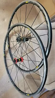 Elite Mavic Ksyrium UST Aluminum Rim Brake 700C Tubeless Road Wheelset • $399