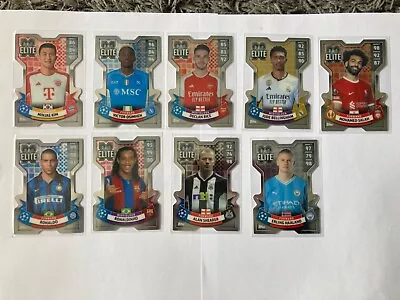 Match Attax Extra 2023/24 Pro Elite Shields - FULL SET - All 9 Cards • £32.99