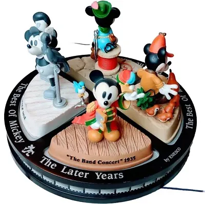 Disney The Best Of Mickey Mouse The Early Years Set Enesco  Disney Collectables  • $75