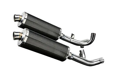 Yamaha VMAX 1700 Delkevic  Exhaust 14  Carbon Fiber Oval Muffler 09-16 • $520.99