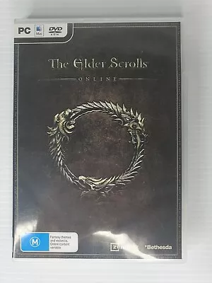 The Elder Scrolls Online PC Game 4 Discs Great Condition  FREE POSTAGE !! • $9