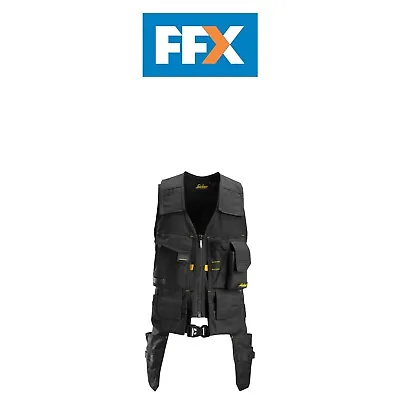 £81.95 • Buy Snickers 4250 AllroundWork Tool Vest Tradesman Vest Black XS S M L XL 2XL 3XL
