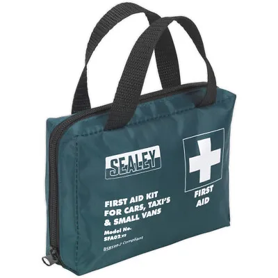 First Aid Kit For Cars & Taxis - Portable Medical Emergency Pouch - BS8599-2 • £29.49