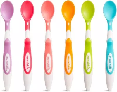 Soft Tip Toddler & Baby Spoons Baby Weaning Spoons Set With Ergonomic Handles • £3.99