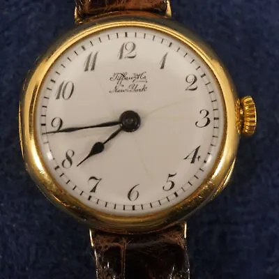 Vintage Tiffany & Co. W/ Patek Mvmt. (81152) 18kt Automatic Ladies Watch Runs • $1649.99