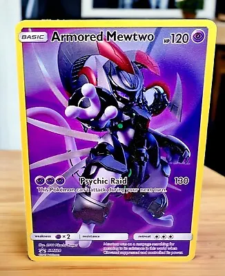 Armored Mewtwo Gold Metal Pokemon Promo Card Collectible Gift/Display • $11.99