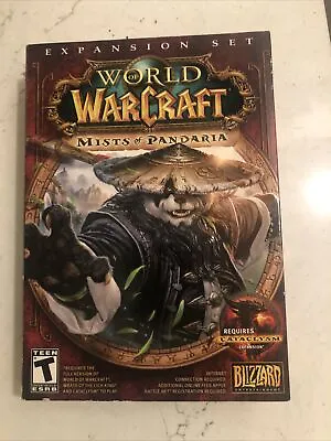 World Of Warcraft Mists Of Pandaria Expansion Set PC Game Pre Owned Teen Game • $6.99