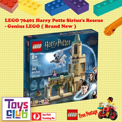 LEGO 76401 Harry Potter Hogwarts Courtyard Sirius's Rescue  (Brand New) • $79