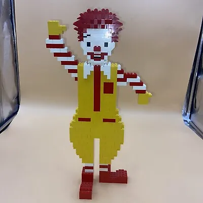 Vintage 1980’s McDonald’s 18” Lego Ronald Mcdonald • $300