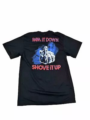 Vintage 80s Judas Priest Shirt Sz M Ram It Down Shove It Up Middle Finger ECU • $169.99