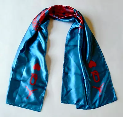 £25.79 • Buy Nike Jordan Head Tie Scarf Bandana Adult OSFM Dutch Blue/Lobster Red
