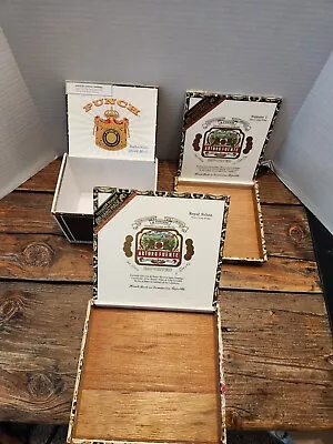 $12.75 • Buy Vintage Arturo Fuente & Punch Cigar Boxes