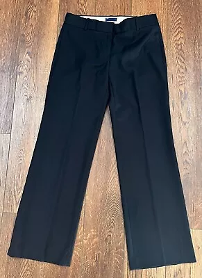 NEW J.Crew Womens City Fit Navy Blue Dress Pants 100% Wool Size 4P • $15.50