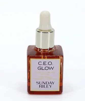 SUNDAY RILEY CEO C.E.O. Glow Vitamin C + Turmeric Face Oil 0.3oz/10ml NWOB  • $23.88