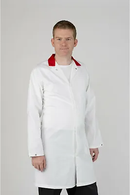 Men's White Food Trade / Lab Coats – 52” To 55” • £7.50