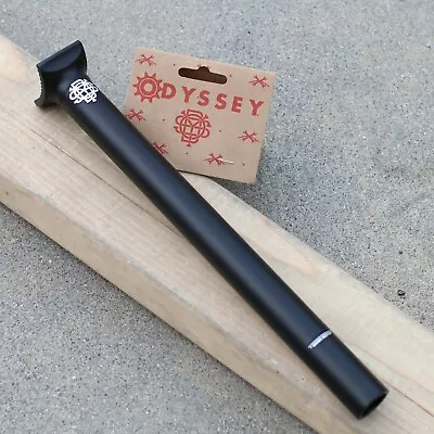 ODYSSEY BMX MONOGRAM 25.4mm PIVOTAL SEAT POST BLACK SUNDAY PRIMO CULT S&M • $33.95