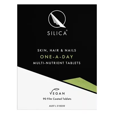 QSilica Skin Hair And Nail ONE-A-DAY (90 Tablets) VEGAN Silica Micronutrient • $64.93