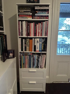 $40 • Buy White Bookcases