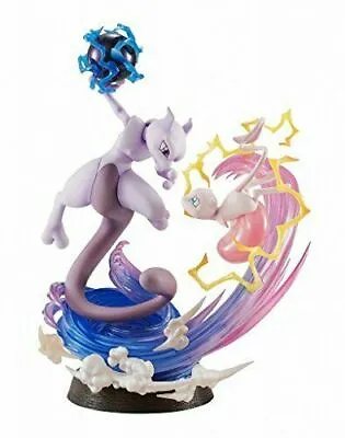 G.E.M.EX Series Pokemon Mew And Mewtwo PVC Painted Figure MegaHouse From Japan • $290