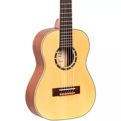 Ortega Family Series R121-1/4-L 1/4 Size Classical Guitar Natural Matte 1/4 Size • $199.99