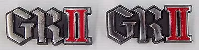 Mazda Rx2 Rx3 Rx4 Rotary Gr2  Grii  Rear 1/4 Quarter Guard Badge Badges Pair 2pc • $39