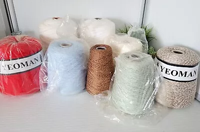 CONES Of Yarn Acrylic Machine Knitting CONES Various Colous Mixed Lot FREEPOST  • £44.99