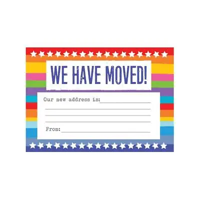 Change Of Address Cards Moving House We Have Moved New Address Announcements • £4.50