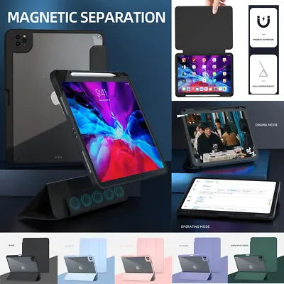 $26.83 • Buy For IPad 5/6/7/8/9th Gen Mini Air Pro Smart Magnetic Case Stand Cover Pen Holder