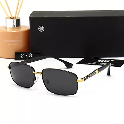 MONTBLANC W278 Unisex 54-14-138mm Polarized Light Sunglasses • $77.77